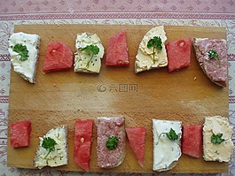 小吃,早餐,美味