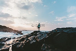 人,男子,單