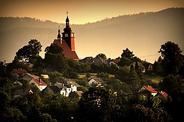 山,教堂,pietrzykowice