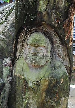 木材,雕塑,法