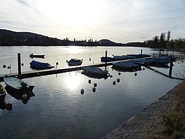 萊茵,河,船