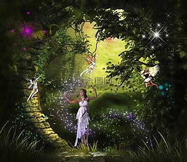 幻想,仙女,魔術(shù)