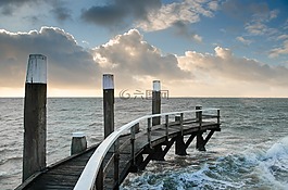 碼頭,海,海景