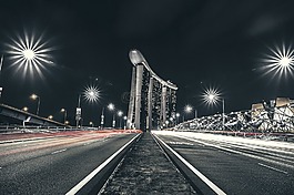 城市,黑暗,夜