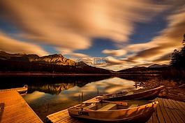 加拿大,湖,水