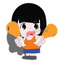 孩子们,吃,饿