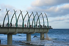 umhlanga巖石頭,碼頭,結(jié)構(gòu)