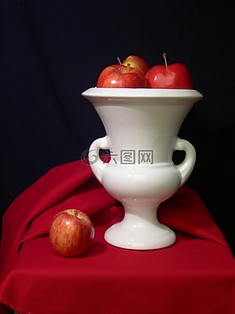 靜物,蘋(píng)果,花瓶