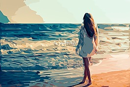 女孩,女人,年輕