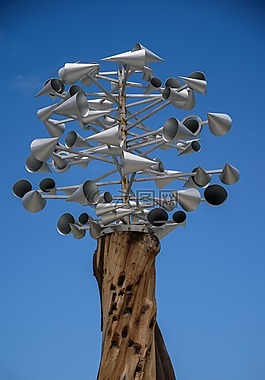 windspiel,雕塑,金屬