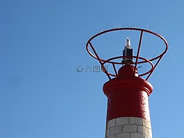 燈塔,顏色,天空
