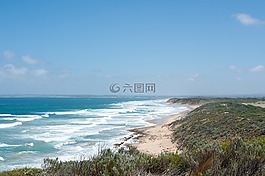 海岸,海灘,岸