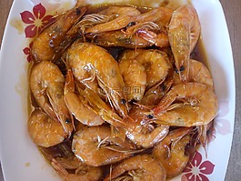 蝦,海鮮,食品