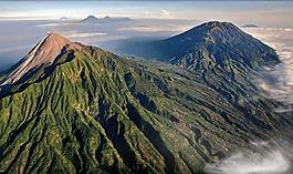默拉皮火山山,火山,印度尼西亚