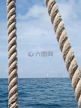 海,小船,船