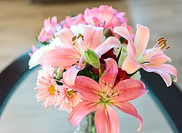花的,鮮花,百合花