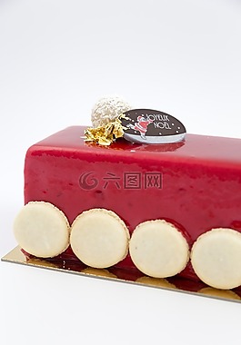 巧克力的原木,冰,圣誕節(jié)