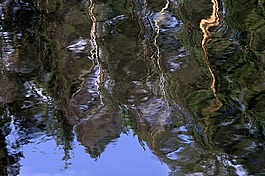 水,思考,鏡像