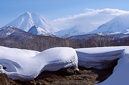 冬季,雪,雪堆