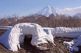 冬季,雪,雪堆
