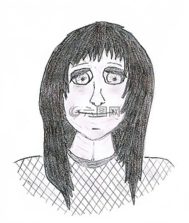 繪圖,繪畫,女孩