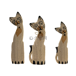 貓,數(shù)字,裝飾