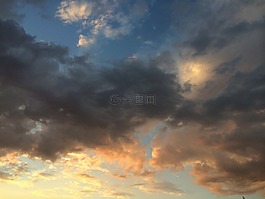 華美,天空