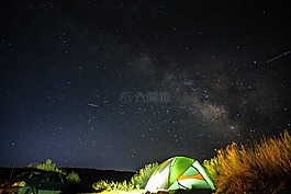 天空,云,夜