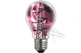電力,燈泡,光