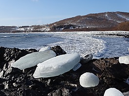 海,灣,海灘