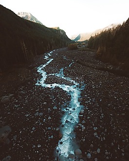河,水,巖