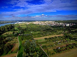 鳥瞰圖,無人駕駛飛機,quadcopter