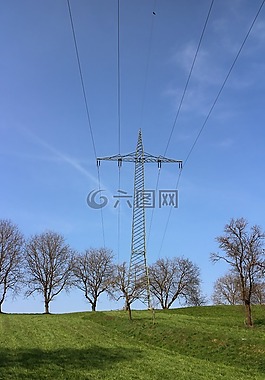 桅桿,電源線,當前