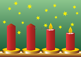 來(lái)臨,第二次到來(lái),蠟燭