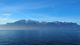 湖,阿尔卑斯山,自然