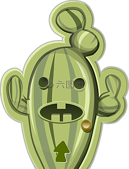 植物,仙人掌,綠色