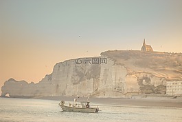 海滩,海岸,悬崖