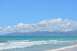 海,海灘,水