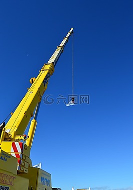 起重機(jī),向上,天堂