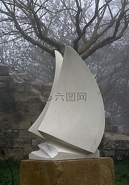 霧,雕塑,藝術(shù)品