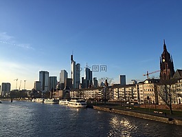法蘭克福,主要,河