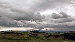 露營地,偽的隕石坑,冰島