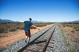 鐵路,軌道,戶外