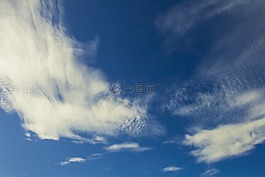天空,夏天,一天
