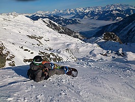 滑雪板,體育,雪
