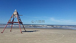 海灘,mar,波