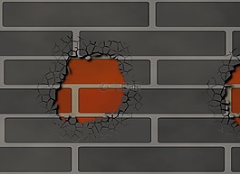 墻,石頭,紋理