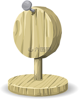 標志桿,木板,指甲