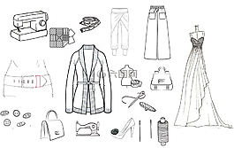 時(shí)尚,服裝,附件