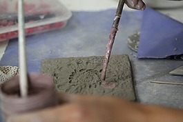 粘土,愛好,手